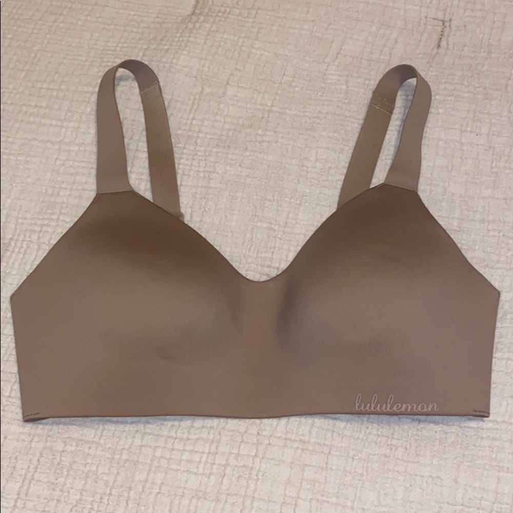 Dark nude bra